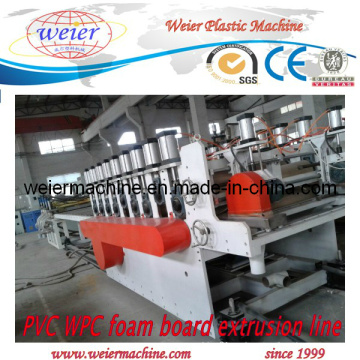 Línea de máquina de producción de tableros de espuma de PVC WPC